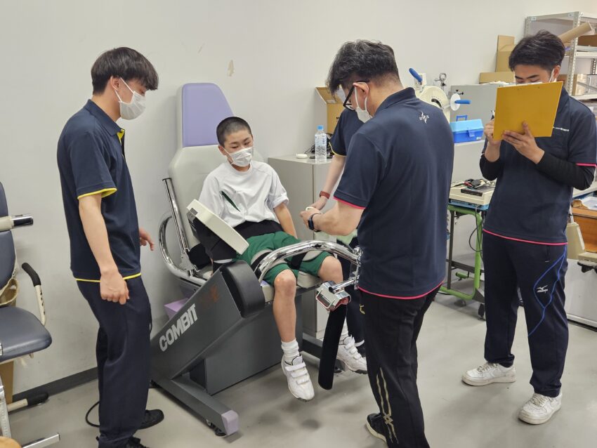 中学生や高校生～トップアスリートまで
定期的なメディカルチェックも実施しています