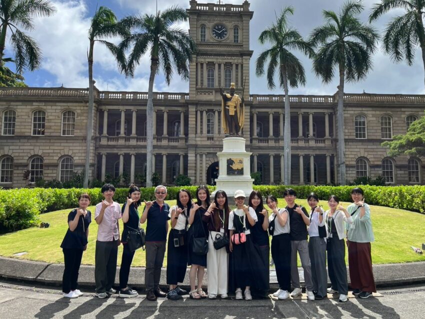 大阪大学と近畿大学の学生の皆さんとの合同研修